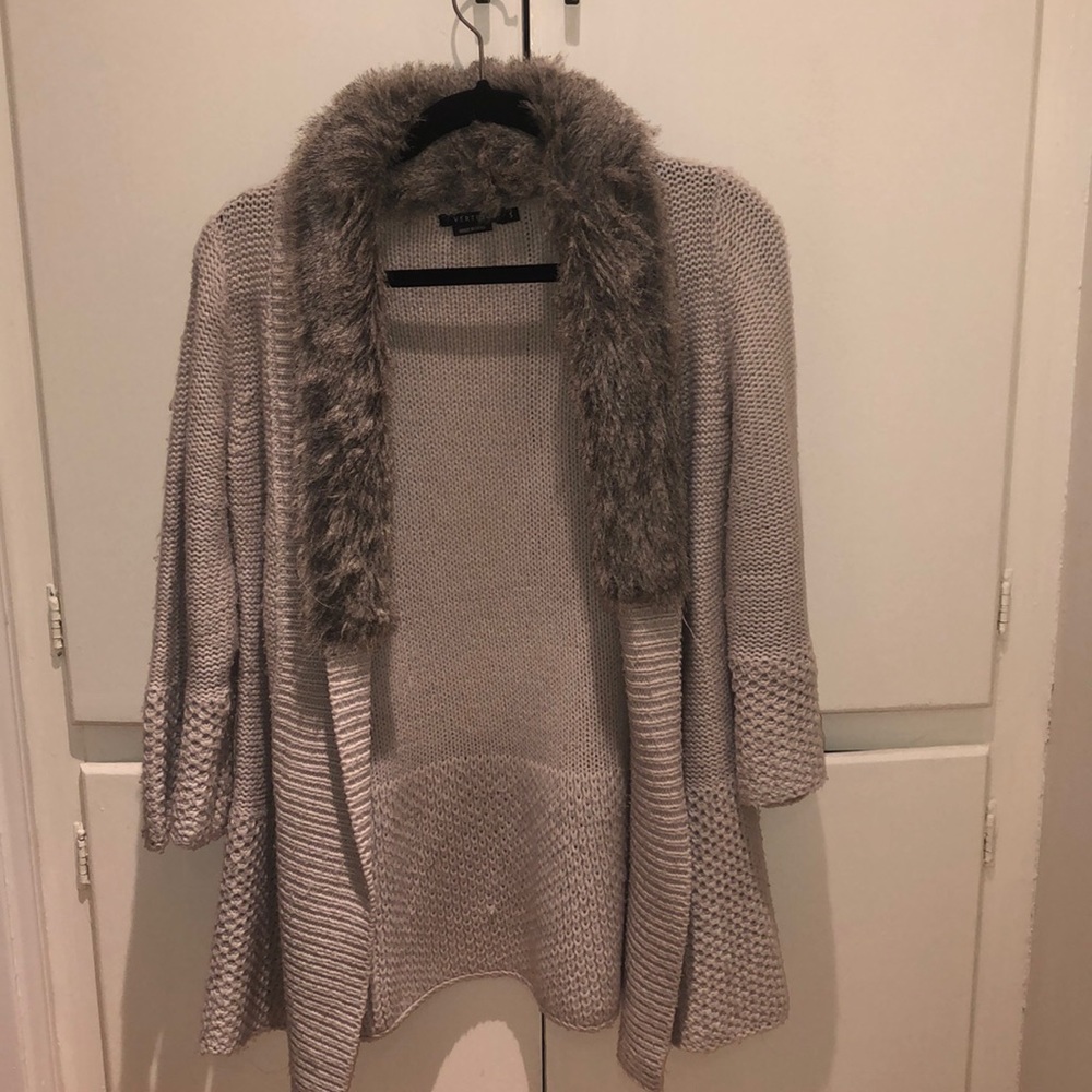 Vertigo Faux Fur Collar Jacket